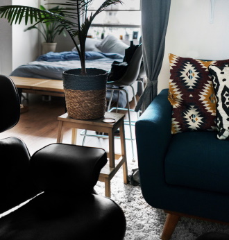 image de decoration et de meubles dans un appartement